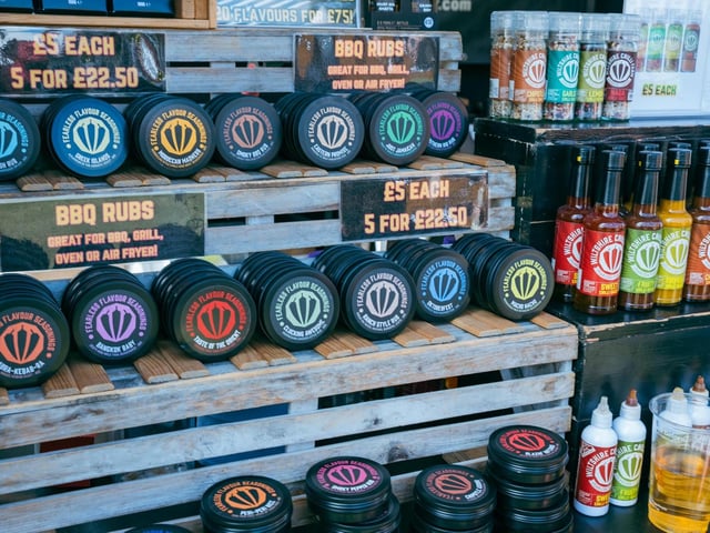 The festival featured an incredibly diverse range of products.