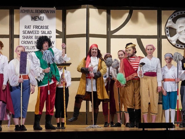 The Admiral Benbow Inn for Treasure Island in January 2020
