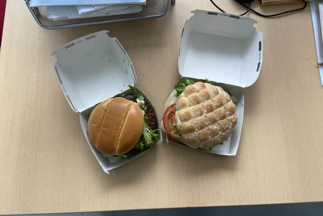 The two new burgers at McDonald's