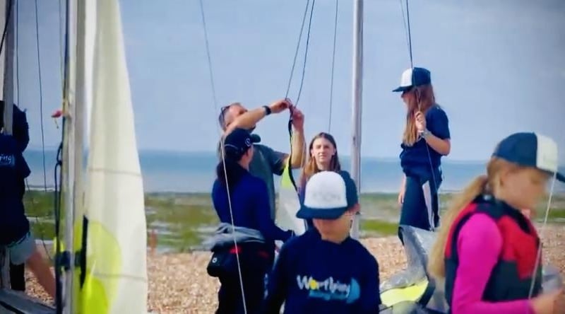 Worthing Sailing Club's annual Bugs Week is a fantastic experience, taking more than 40 children out on the water sailing on Terras, Fevers and Fusion