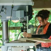 Former Eastbourne student finishes runner-up in Channel 4's Handmade: Britain’s Best Woodworker - Chloe Hook (photo from East Sussex College)