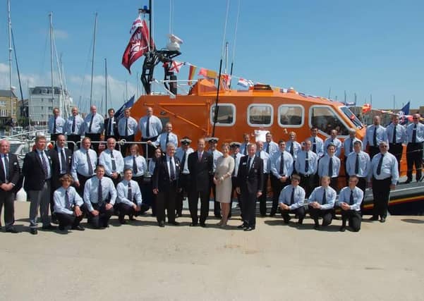 Eastbourne Looking Back: Earl and Countess of Wessex name the town's new lifeboat in 2012