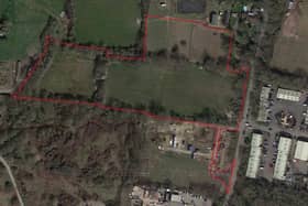 Plans to build 12 industrial units in Henfield have been submitted to Horsham District Council. Image: SABBG Holdings Ltd via LDRS