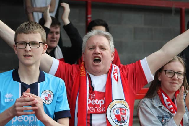Crawley Town fans