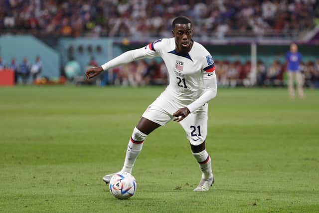Brighton & Hove Albion have reportedly joined the race to sign Lille and United States winger Timothy Weah, but face fierce competition from Everton, Fulham and Spanish club Sevilla for his services. Picture by Elsa/Getty Images