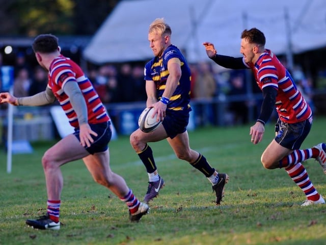 Action from Worthing Raiders v Tonbridge Juddians in National two east