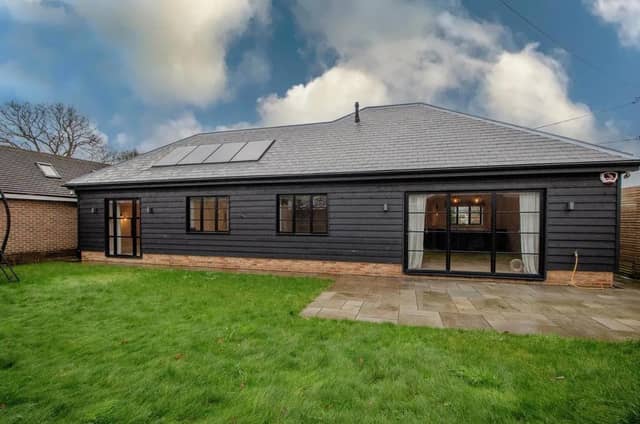 The Nye is an almost brand new detached bungalow