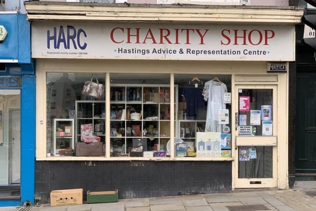 The St Leonards charity shop where the painting was first sold
