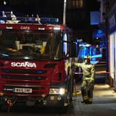 Four fire engines responded to an incident at a premises in West Street, Horsham.