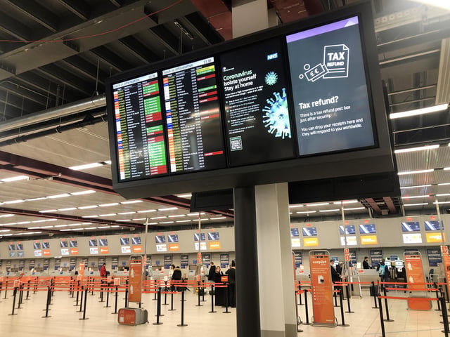 Luton Airport saw 66 per cent of flights delayed, and 2.7 per cent cancelled. Picture by Shaun Botterill/Getty Images
