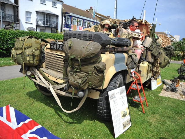 Bognor Regis Armed Forces Day. Pic S Robards SR2206201