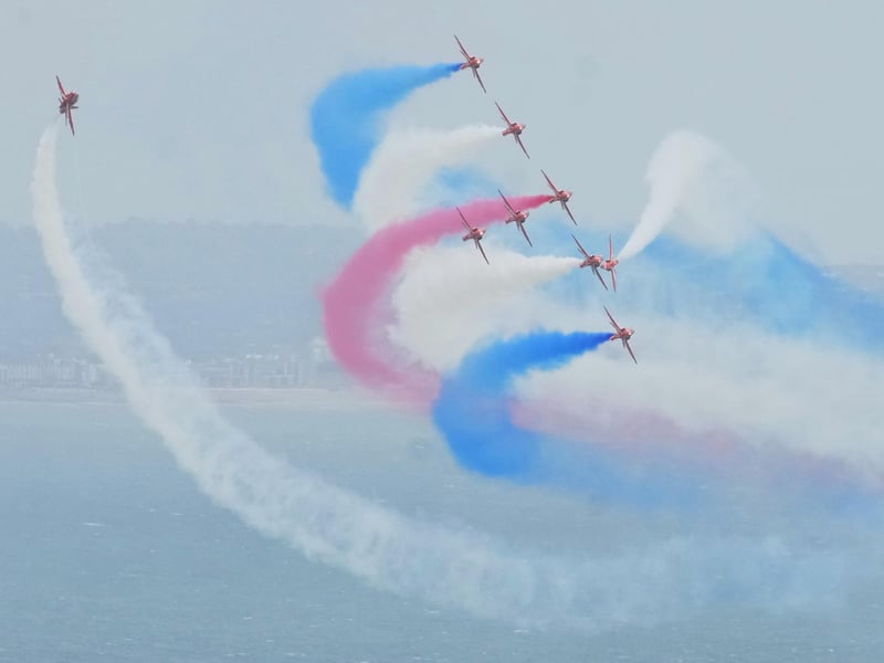 Red Arrows Eastbourne Airshow 2024