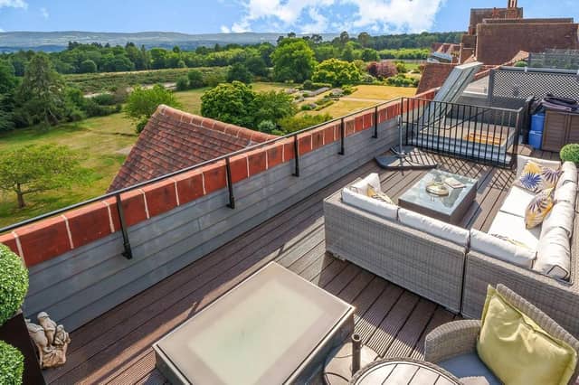 The property is surrounded by some of the most gorgeous countryside in the UK.