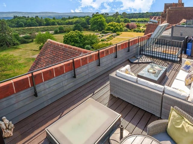 The property is surrounded by some of the most gorgeous countryside in the UK.
