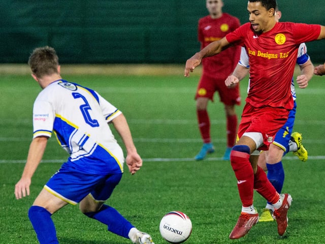 Newhaven take on Haywards Heath Town in the SCFL premier division