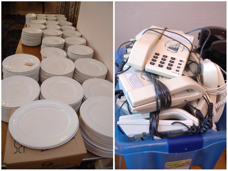 The entire contents of The Beach Hotel in Worthing were auctioned on Saturday, September 17, 2011