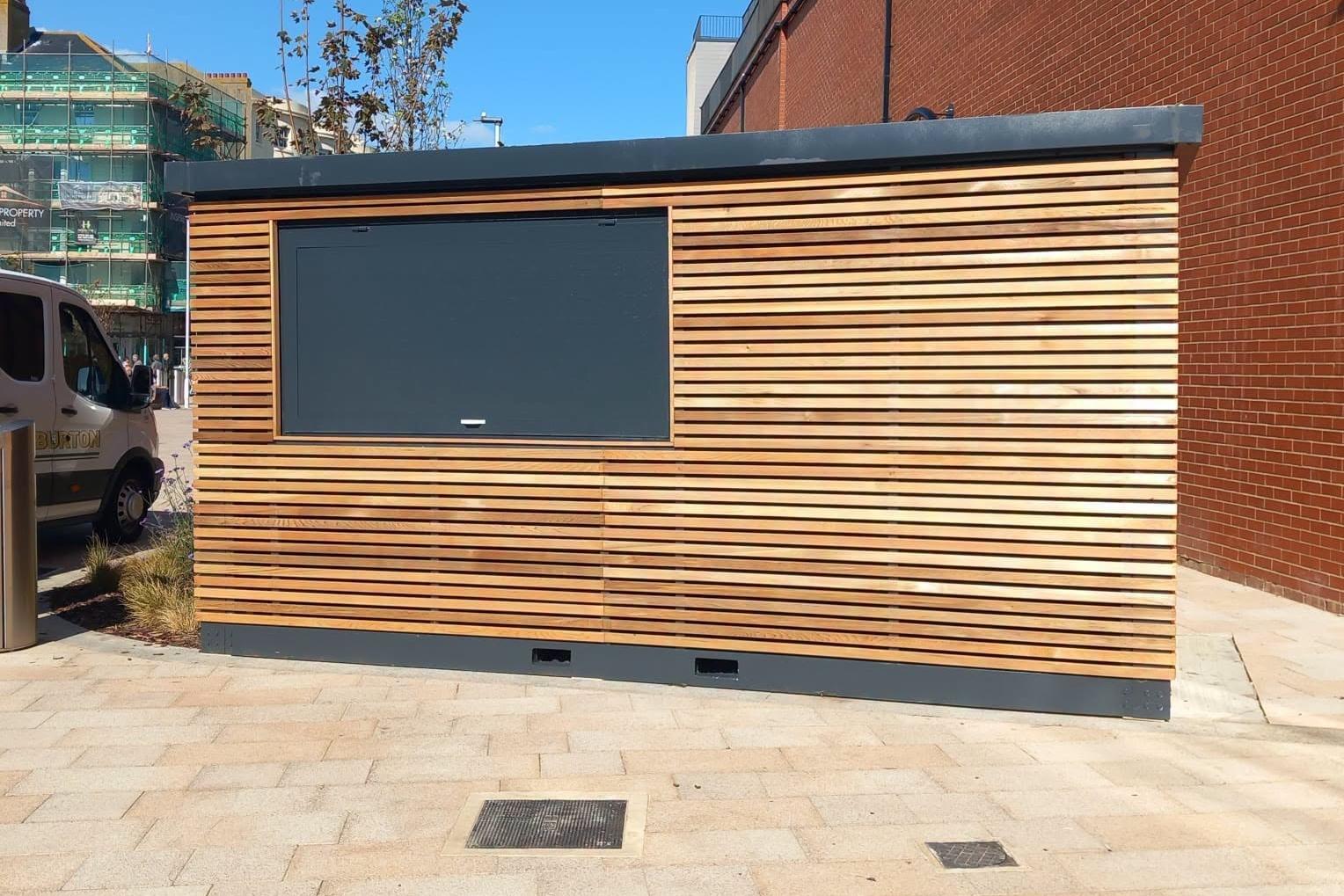 Worthing’s Montague Gardens: finishing touches being made