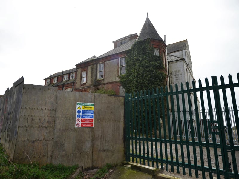 The old Eversfield Chest Hospital in West Hill Road, St Leonards.