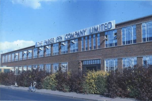 Parker Pen factory Newhaven, 1980s. Image: Newhaven Historical Society