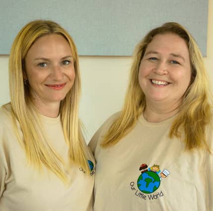 Hannah North and assistant Anna May