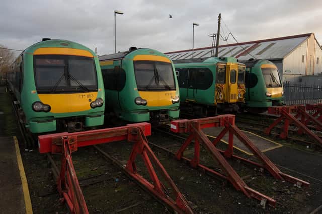 Passengers travelling to and from Gatwick Airport have been urged to ‘use other transport options’ on three upcoming strike days. Picture by DANIEL LEAL/AFP via Getty Images