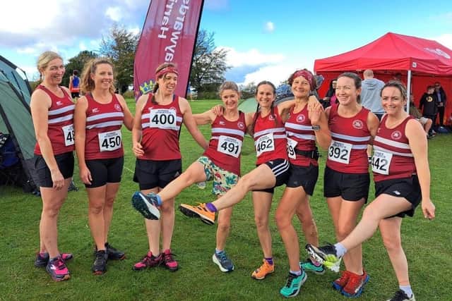 Harrier Ladies at the Sussex XC League