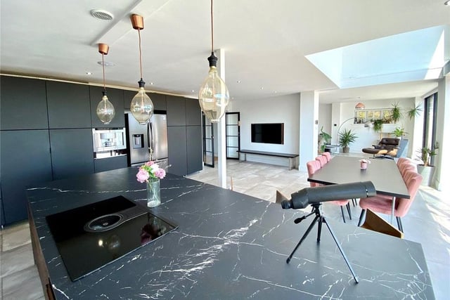 The kitchen has been described as 'magnificent' by Zoopla