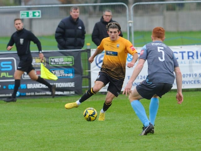 Action from Littlehampton Town's 1-0 win over Three Bridges in the Isthmian south east division