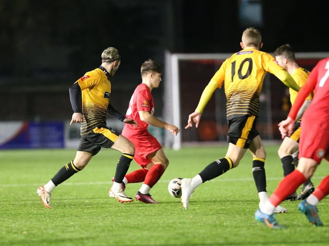Worthing take on Littlehampton Town in the Sussex Senior Cup