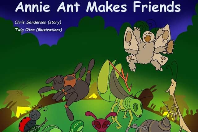 Characters from Annie the Ant Makes Friends.