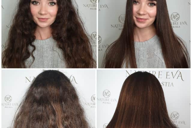 Nature Eva are keen to spread the word to local hairdressing salons about this treatment, which offers an innovative means of straightening hair