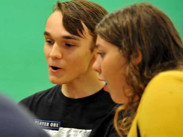 GCSE results day at The Sir Robert Woodard Academy, Lancing