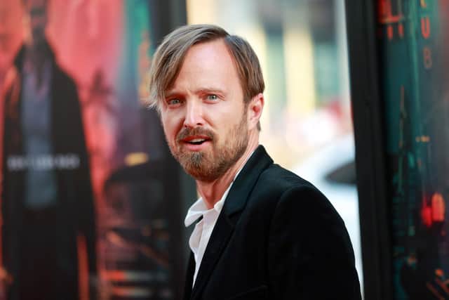 Breaking Bad star Aaron Paul was spotted in Rye, filming scenes for the same episode, in July last year. (Photo by Matt Winkelmeyer/Getty Images)