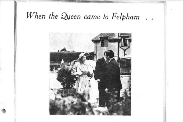 The Queen's 1952 visit to Felpham