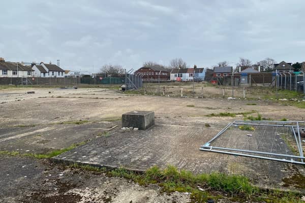 Hundreds of homes are to be built on the former gas works in Worthing. Picture: Local Democracy Reporting Service