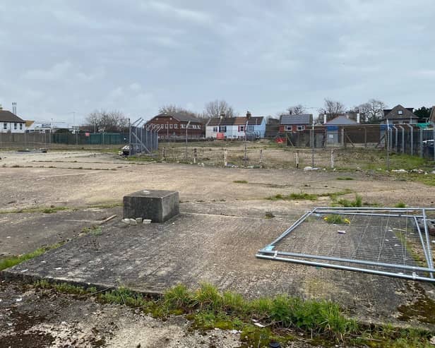 Hundreds of homes are to be built on the former gas works in Worthing. Picture: Local Democracy Reporting Service