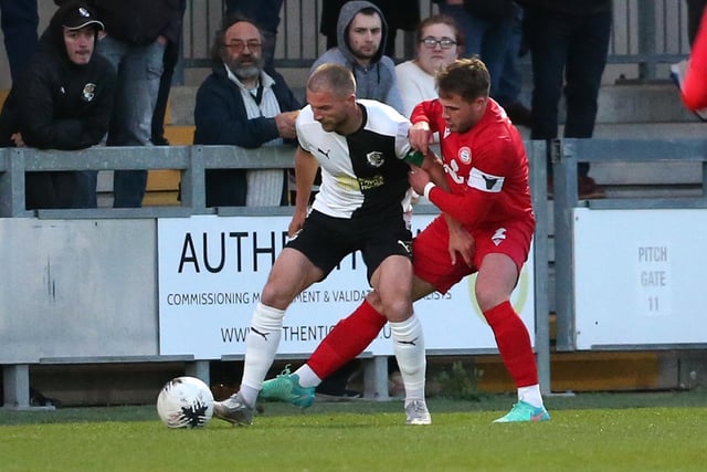 Action from Worthing's win at Dartford