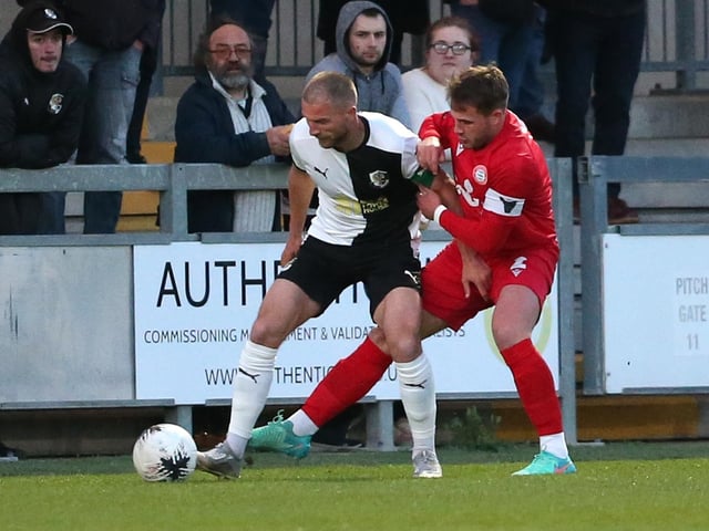 Action from Worthing's win at Dartford