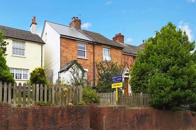 The two bedroomed property is in Wrestwood Road