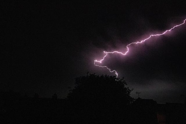 Thunder and lightning on May 18/19