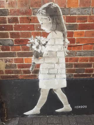 What do you think of Chichester's latest piece of street art? Photo: Nikki Jeffery