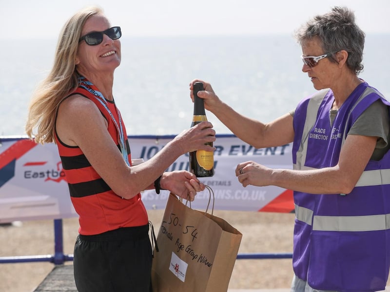 The start, finish, action and podium photos from the 2024 Eastbourne 10k
