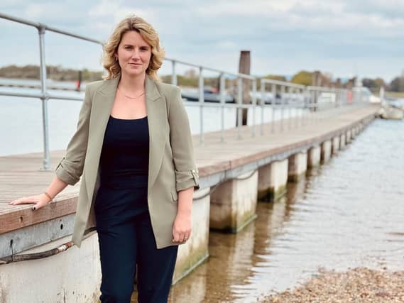 Jess Brown-Fuller in Itchenor