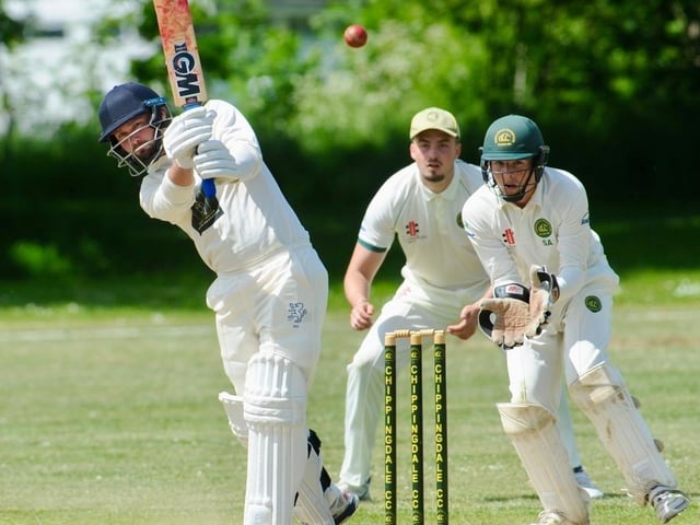 Action from Goring CC's win at Chippingdale in the Sussex Cricket League Division 4 West