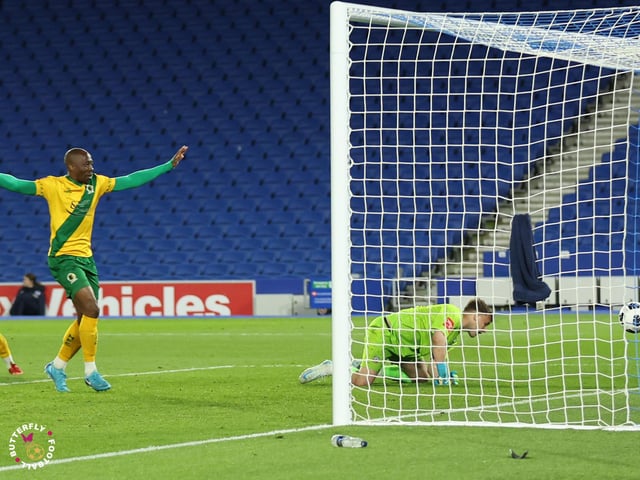 James Hammond’s majestic 95th minute free-kick clinched Horsham FC’s first league and Sussex Transport Senior Cup double in the club’s history.
