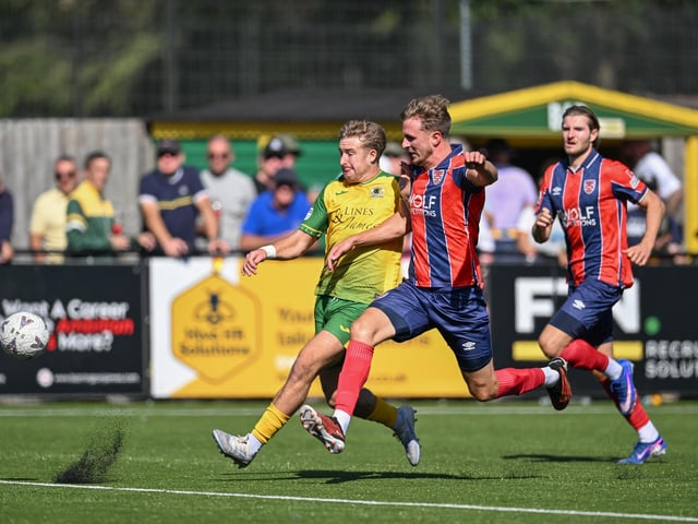 Horsham FC earned a well-deserved point against National League South leaders Dagenham & Redbridge at the Fusion Aviation Community Stadium on Saturday