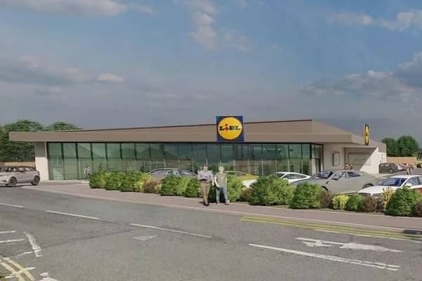 A Cgi Image Showing What The New Lidl Supermarket In Horley Could Look Like (Image  Lidl)
