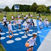 More than £10,000 has been spent to transform a popular basketball court in Worthing. Photo: Gary Robinson