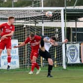 Hassocks in action at Pagham in midweek | Picture: Roger Smith