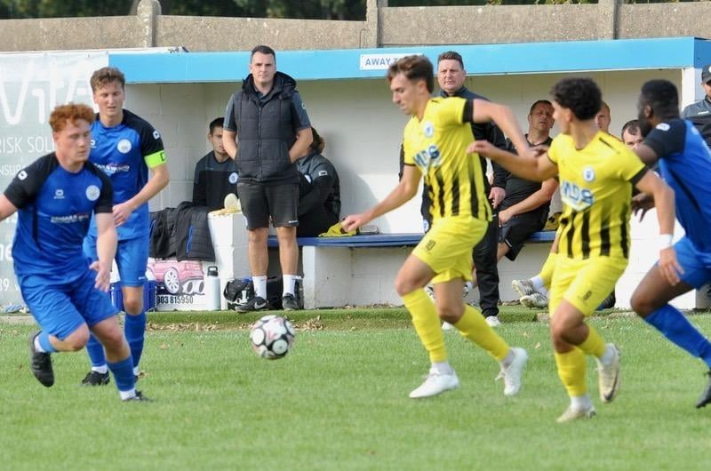 Haywards Heath Town beat Shoreham 4-0 in the SCFL Premier | Picture: Stephen Goodger
